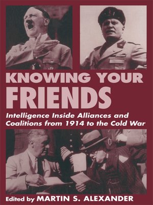 cover image of Knowing Your Friends